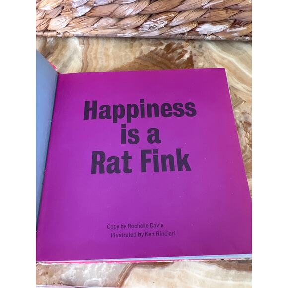 Happiness is a Rat Fink by Jackie Kannon & Alex Roman (1963) Adult Gag Book - Picture 4 of 9